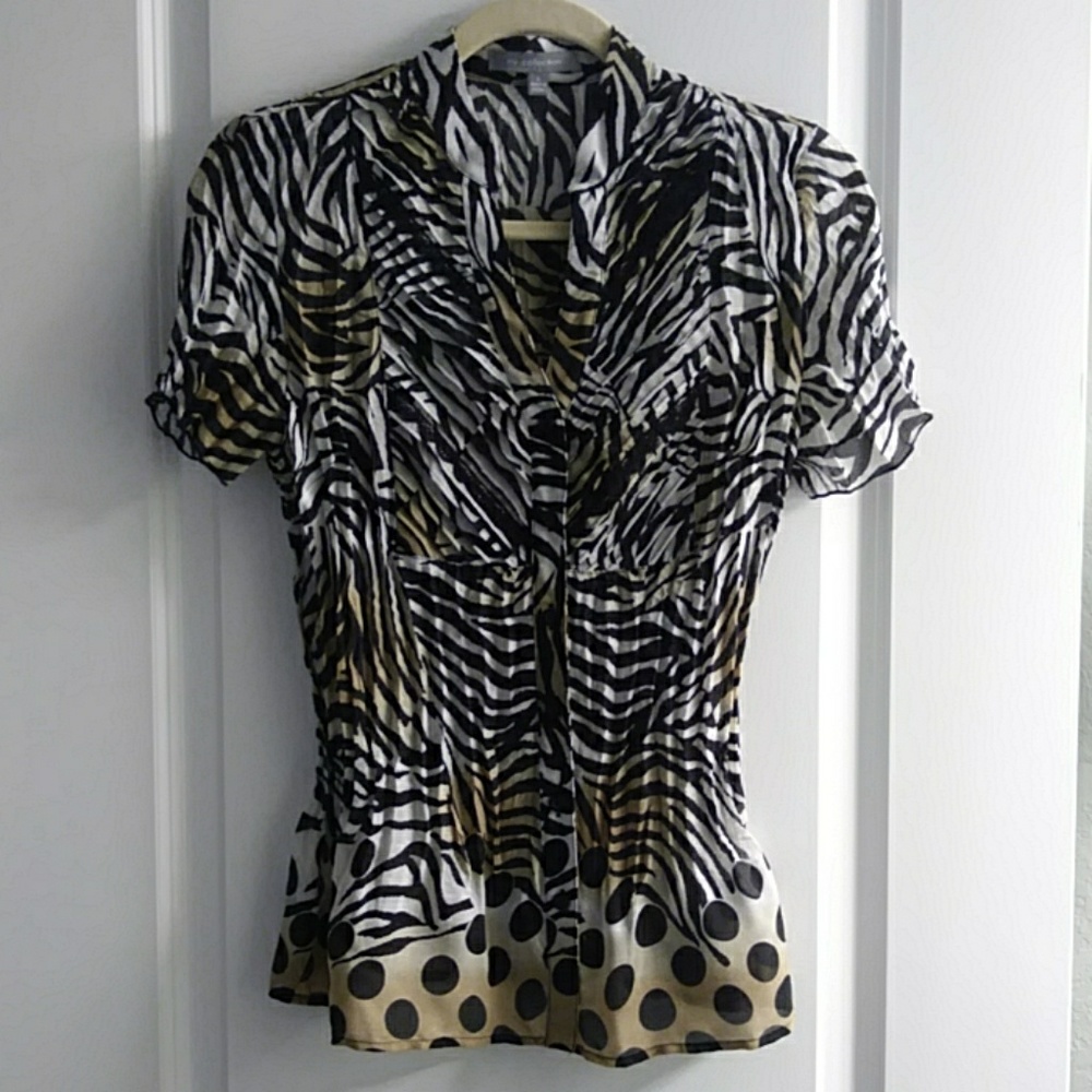 black, tan and white